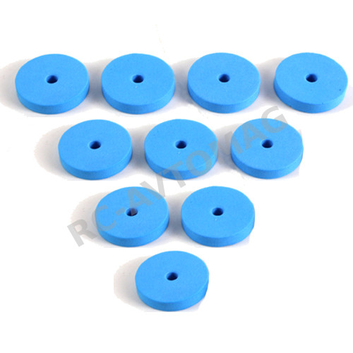 Спонжики для кузова Yeah Racing (#YA-0242BU) Body Protect Sponge Pad Set BU 10 pcs 4mm thickness