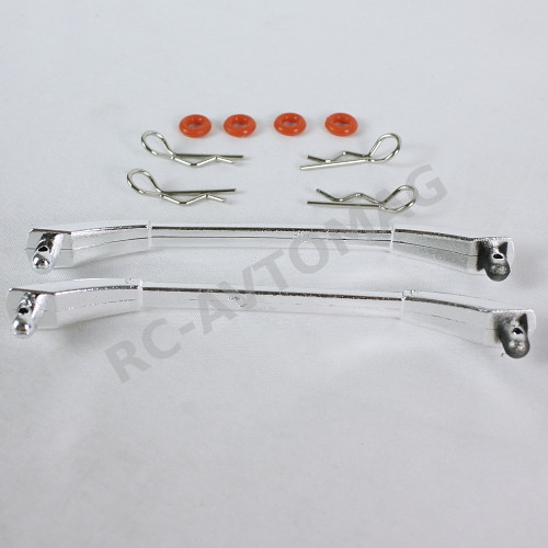Подножки Yeah Racing (#YA-0247SV) Body Accessories - Roof Bar
