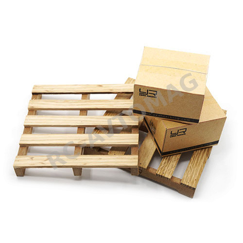 Палеты масштабные Yeah Racing (#YA-0399) 1/10 RC Crawler Truck Accessory Wooden Loading Pallet